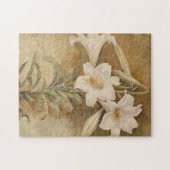 イースターユリの静物詩 | ジョン・ラ・ファージ ジグソーパズル (横)