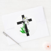 イースターライリーとクロス ラウンドシール (封筒)