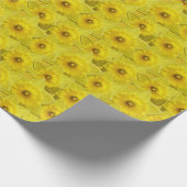 イースターラッピング紙春ダフォディルギフト紙 ラッピングペーパー (角)