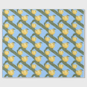 イースターラッピング紙春チューリップギフト紙 ラッピングペーパー (フラット)