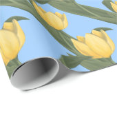 イースターラッピング紙春チューリップギフト紙 ラッピングペーパー (ロールコーナー)