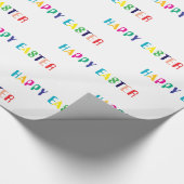 イースターラッピング紙-おもしろい&かわいいデザイン ラッピングペーパー (角)