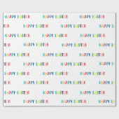 イースターラッピング紙-おもしろい&かわいいデザイン ラッピングペーパー (フラット)