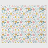 イースターラッピング紙 ラッピングペーパー (フラット)