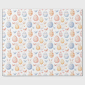 イースターラッピング紙 ラッピングペーパー (フラット)