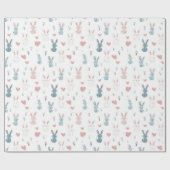 イースターラッピング紙 ラッピングペーパー (フラット)