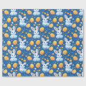 イースターラッピング紙 ラッピングペーパー (フラット)