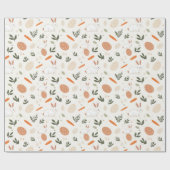 イースターラッピング紙 ラッピングペーパー (フラット)