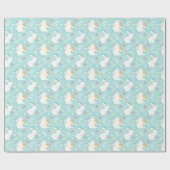 イースターラッピング紙 ラッピングペーパー (フラット)