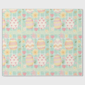 イースターラッピング紙 ラッピングペーパー (フラット)