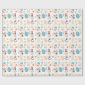 イースターラッピング紙 ラッピングペーパー (フラット)