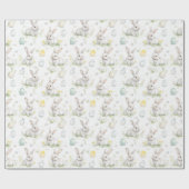 イースターラッピング紙 ラッピングペーパー (フラット)