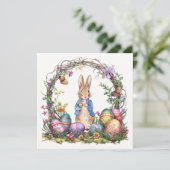 イースターラビットイースターエッグのピーター シーズンカード (スタンド正面)