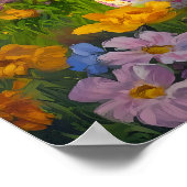 イースターラビットウォールアートポスター ポスター (角)