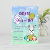 イースターラビットエッグ 招待状 (スタンド正面)