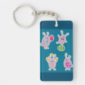 イースターラビットキーチェーン キーホルダー (正面)