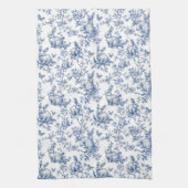 イースターラビットチノワセリーパターン キッチンタオル (縦)