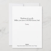 イースターラビットヒーローカード シーズンカード (裏面)