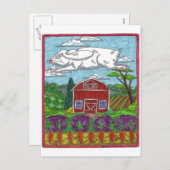 イースターラビットファーム シーズンポストカード (正面/裏面)