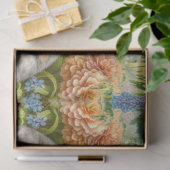 イースターラビットフラワーズホリデーエッグティッシュペーパー 薄葉紙 (ギフト)