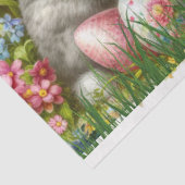 イースターラビットフラワーズホリデーエッグティッシュペーパー 薄葉紙 (詳細)
