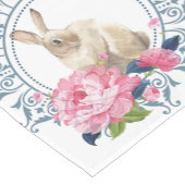 イースターラビットフローラ ショートテーブルランナー (コーナー)