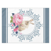 イースターラビットフローラ テーブルクロス (正面(横))