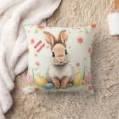 イースターラビットホリデーコレクシモダンョン クッション (ブランケット)