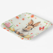 イースターラビットホリデーコレクシモダンョン ペーパープレート (傾斜あり)