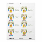 イースターラベル ラベル (フルシート)