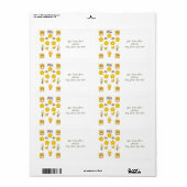 イースターラベル ラベル (フルシート)