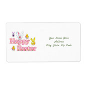 イースターラベル ラベル (正面)