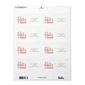 イースターラベル ラベル (フルシート)