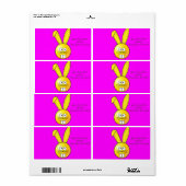 イースターラベル ラベル (フルシート)