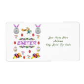 イースターラベル ラベル (正面)