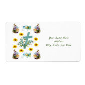 イースターラベル ラベル (正面)