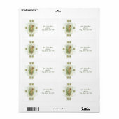 イースターラベル ラベル (フルシート)