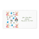 イースターラベル ラベル (正面)