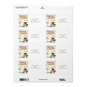 イースターラベル ラベル (フルシート)