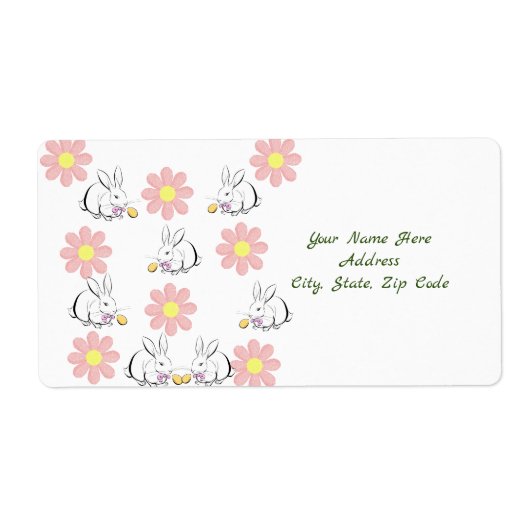 イースターラベル ラベル (正面)