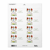 イースターラベル ラベル (フルシート)