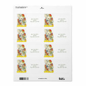 イースターラベル ラベル (フルシート)