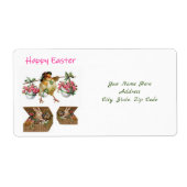 イースターラベル ラベル (正面)