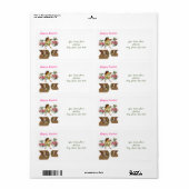 イースターラベル ラベル (フルシート)