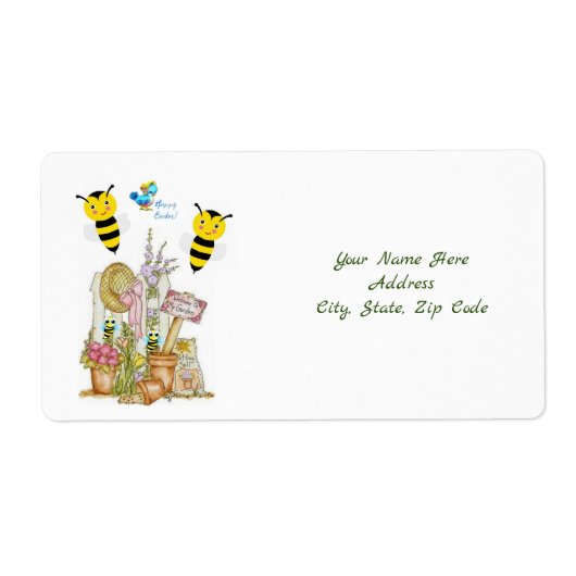 イースターラベル ラベル (正面)