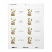 イースターラベル ラベル (フルシート)