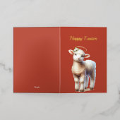 イースターラムイラストレーション 箔シーズンカード (外側レイダウン)