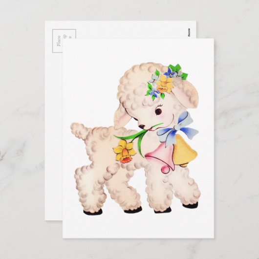 イースターラムヴィンテージ シーズンポストカード (正面/裏面)