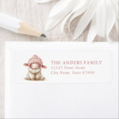 イースターラム差出人住所ラベル ラベル (インサイチュ)