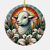 イースターラム セラミックオーナメント (裏面)